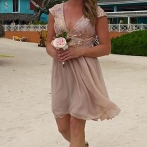 Lulu’s Bariano Australia Sequin Cocktail Dress